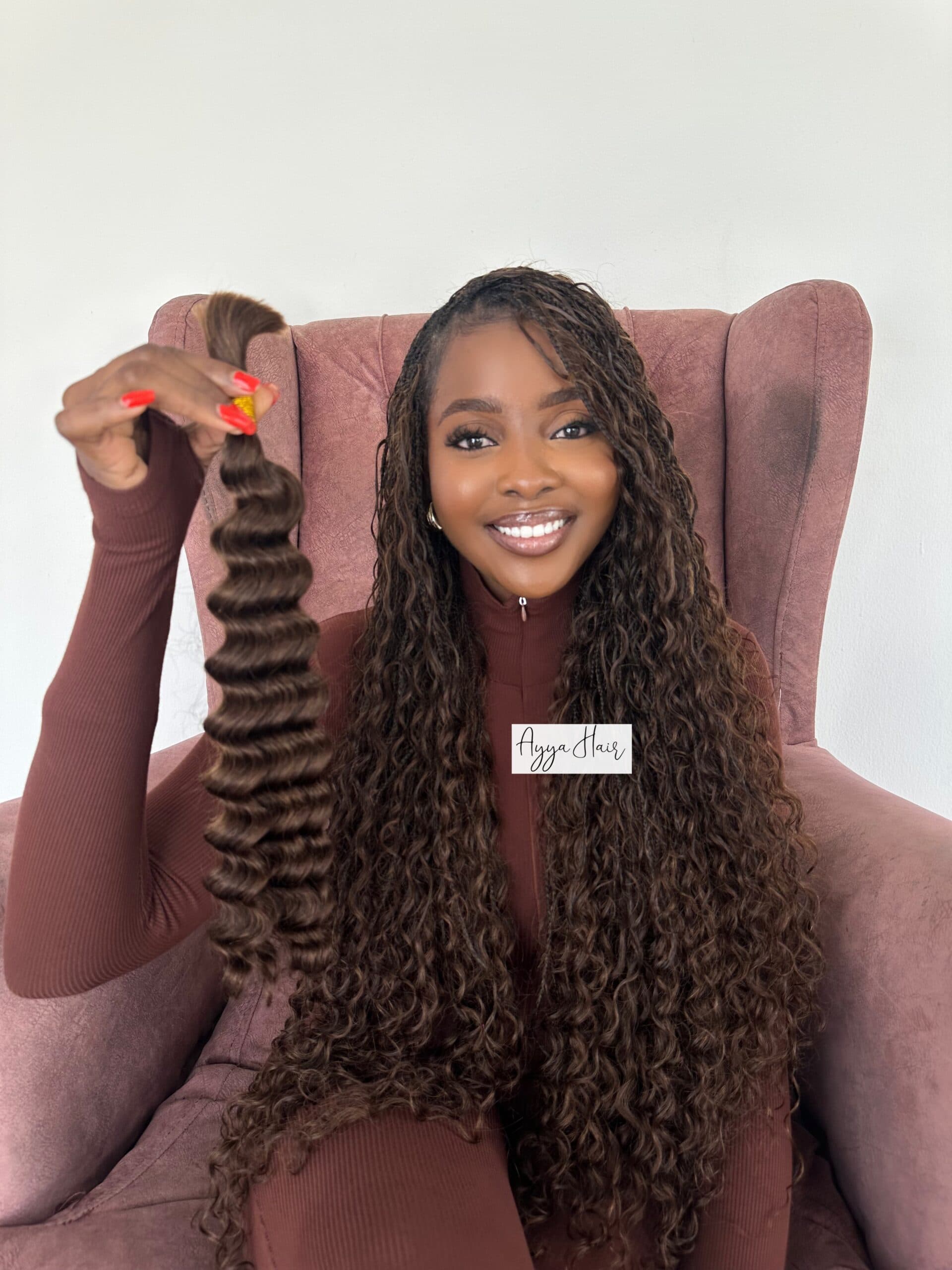 Bone Straight Braid Extension – Chocolate Mocha