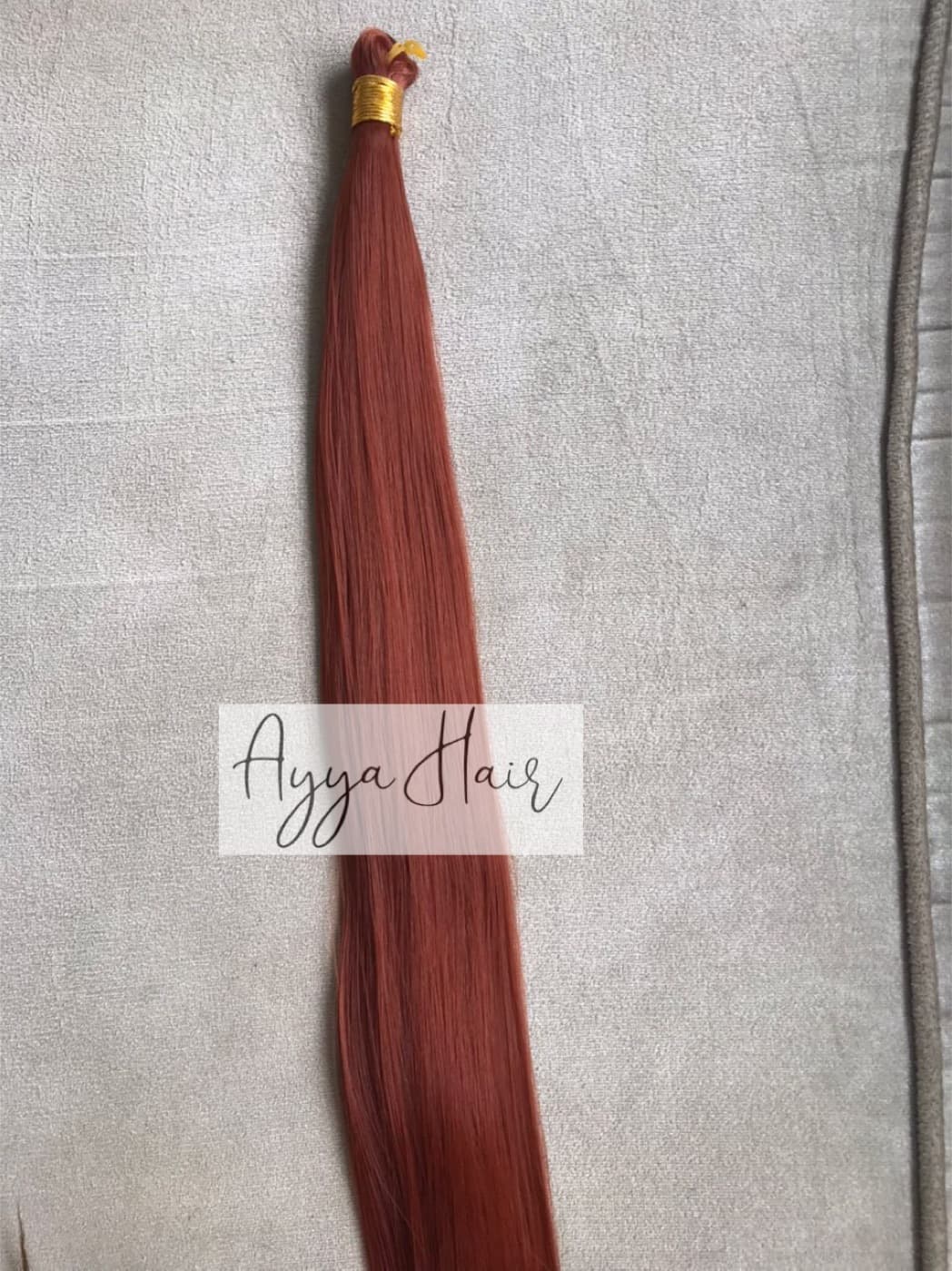 Bone Straight Braid Extension – Ginger Ruby