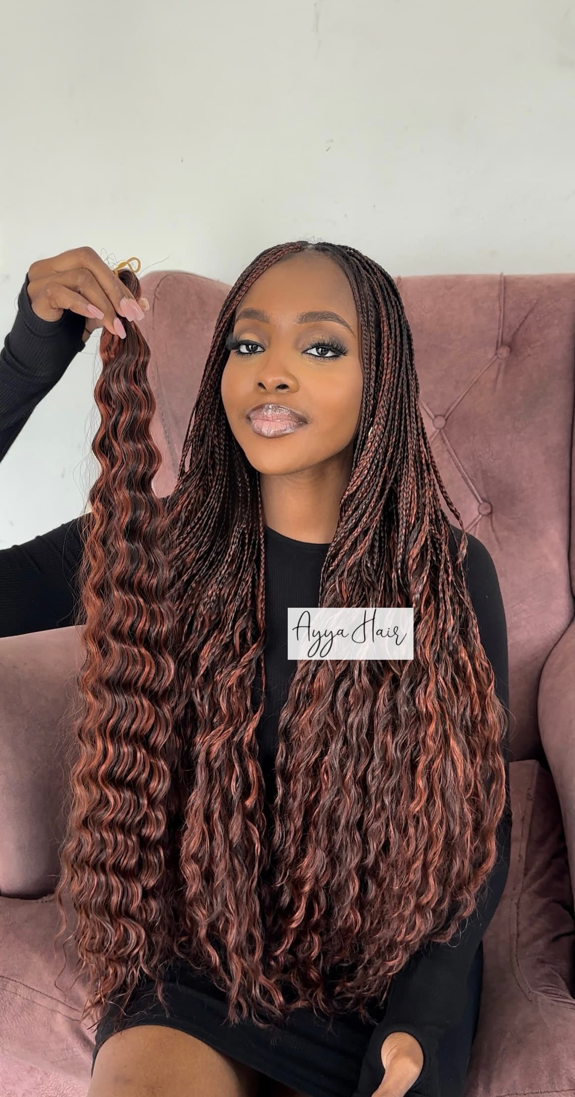 Deep Wave Braid Extension – Cocoa Ginger