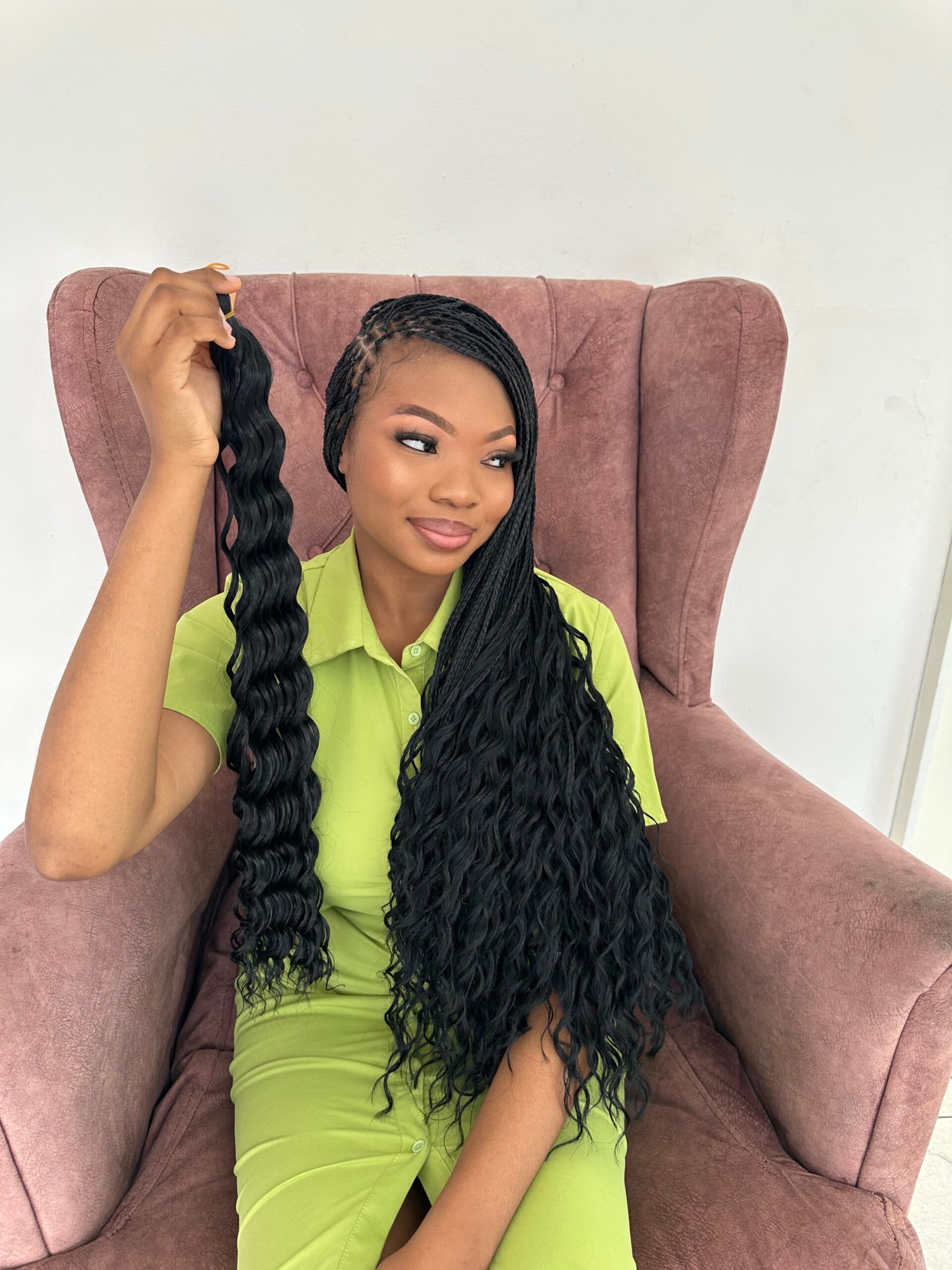 Deep Wave Braid Extension – Onyx Black
