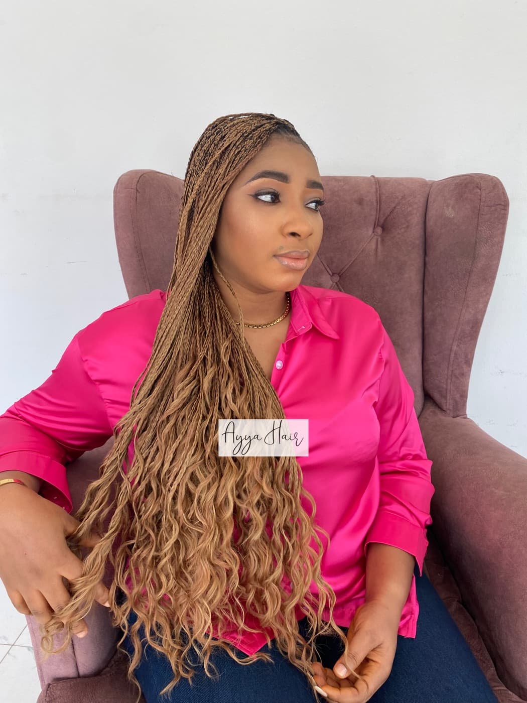 Deep Wave Braid Extension – Strawberry Blonde
