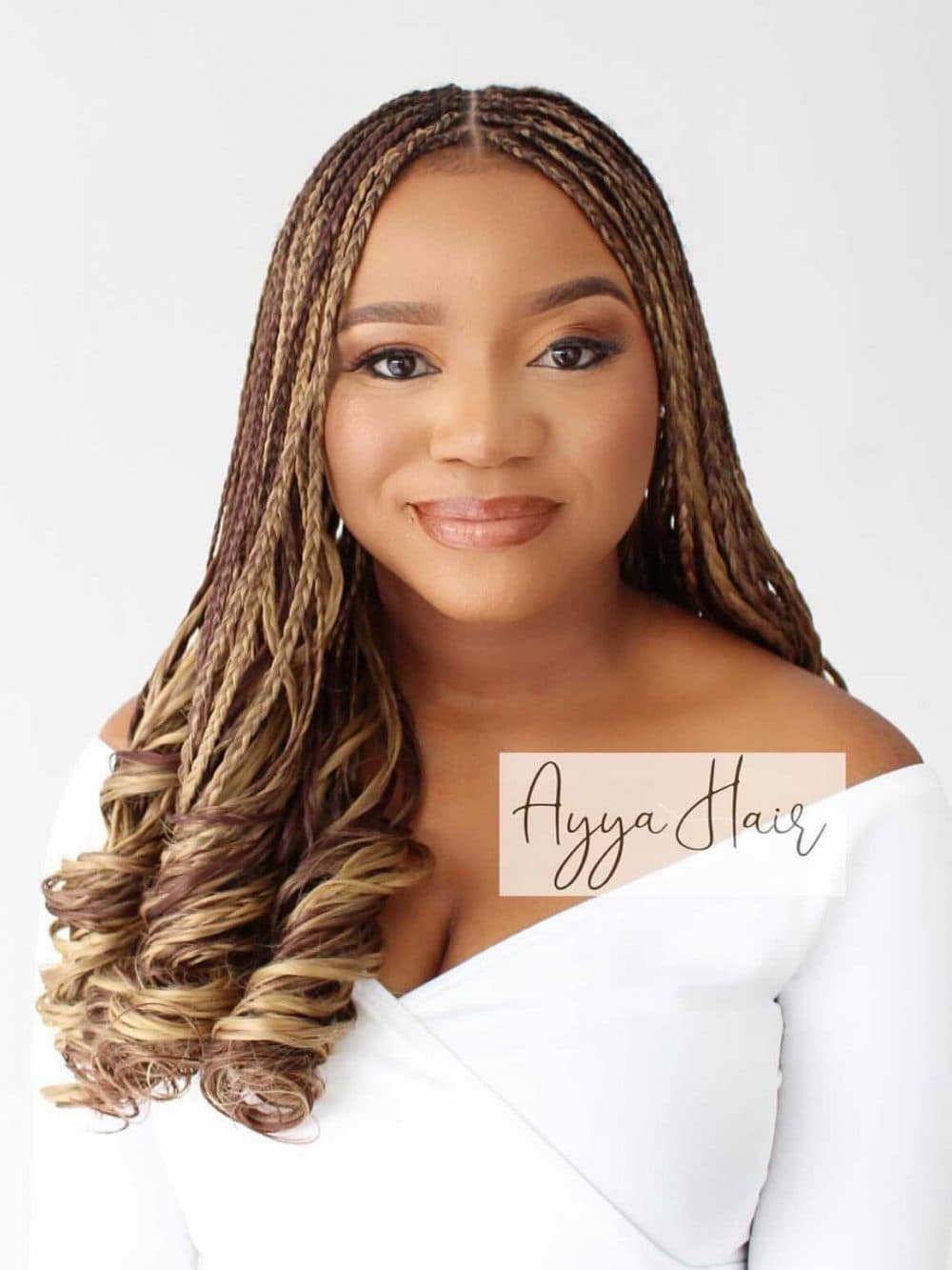 French Curls – Amaka Blonde