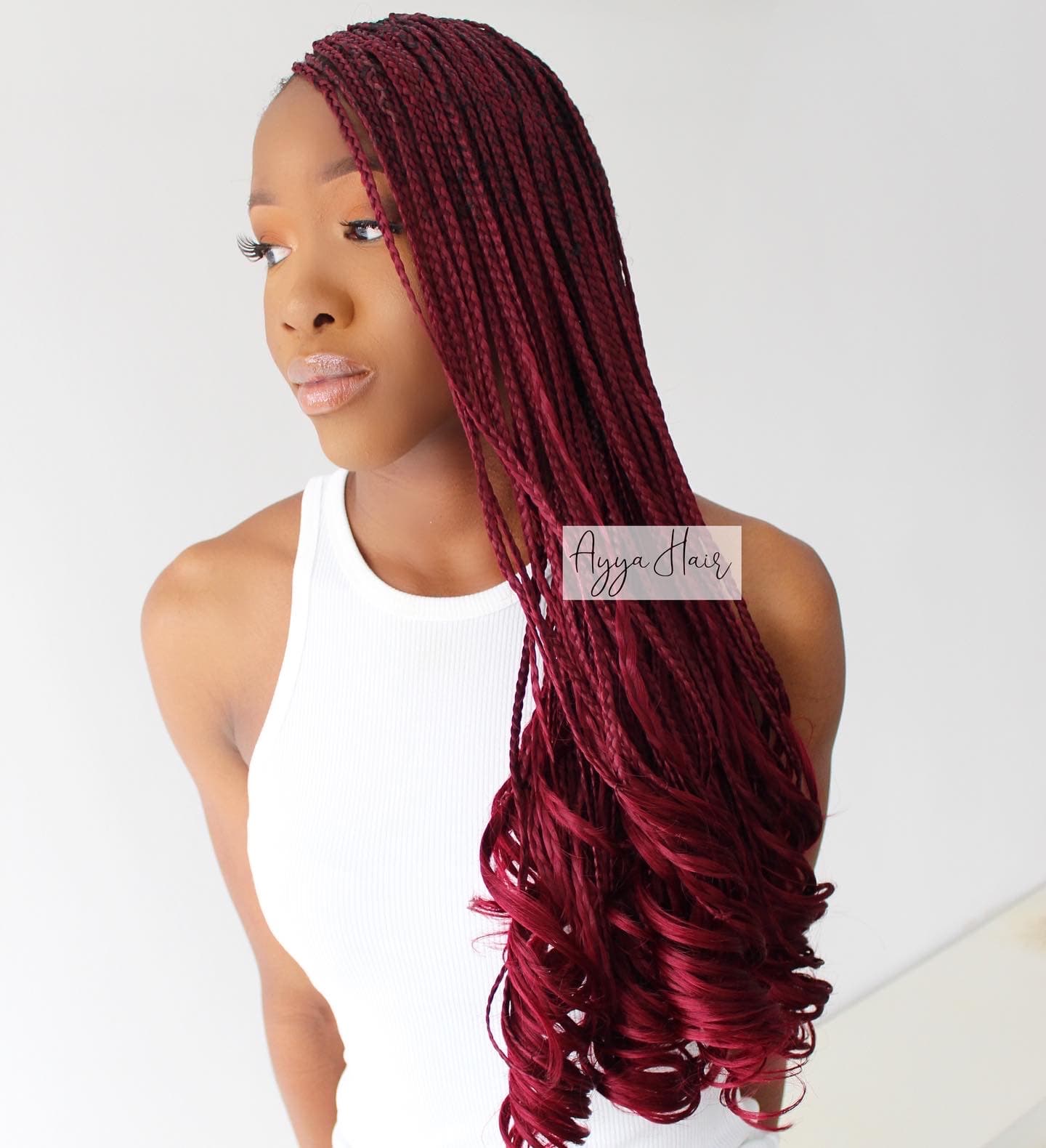 French Curls – Ruby Merlot